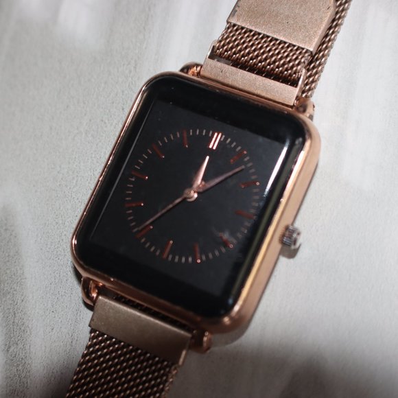 Accutime Rose Gold Analog Watch - Picture 5 of 6